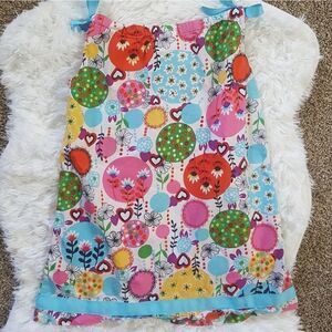 HANNA ANDERSSON Tie Shoulder Dress Size 110 / 5